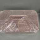 Brabtod 5-Compartment Pink Dog Stuff Storage Caddy for Grooming Supplies, Portable Organizer with Handle