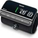 Beurer BM81 easyLock Automatic Upper Arm Blood Pressure Monitor, Smart Cuff Without Cables for Fast Measurement, Data Transfer to Apple Health and co, Bluetooth, 240 Memory Sets