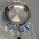 Tramontina Signature Tri-Ply Clad Stainless Steel 8-Inch Small Frying Pan, Induction-Ready Skillet, Dishwasher-Safe, NSF-Certified, Made in Brazil