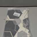 Boho Black Pillow Covers 18x18 Inch Abstract Black Gold Geometric Throw Pillow Covers Set of 2 Modern Art Pillow Cases Outdoor Decor for Living Room Bedroom Linen Square Cushion