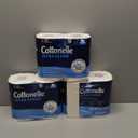 Cottonelle Ultra Clean Toilet Paper with Active CleaningRipples Texture, Strong Bath Tissue, 12 Family Mega Rolls = 66 Regular Rolls