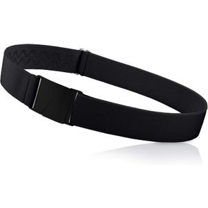 ONE-BELT No Show Invisible Elastic Belts for Women & Men 1.30" inch adjustable Non Slip Zero Bulk. Designed in USA.