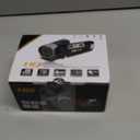 Video Camera Camcorder, 1080P 16MP 16X Zoom 2.4 Inch Rotatable Screen Camcorder, Handheld Video Recorder with Fill Light & 1/4 inch Thread Hole for Teens Beginner Adult (Silver)