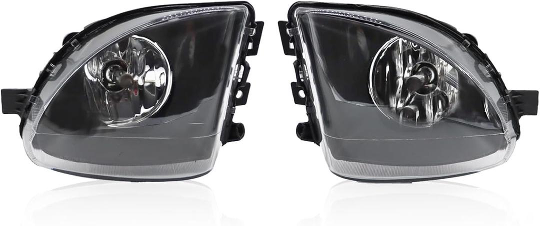 Pair Fog Lights Assembly Compatible with 528i 535i 550i xDrive Sedan ActiveHybrid 5 Sedan F10 F11 5 Series 2011-2013 Left & Right Fog Lamp 63177216888 63177216887