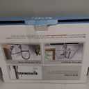 FEELSO Kitchen Faucets, Upgraded Filter Water Kitchen Faucet with Pull Down Sprayer, Brushed Nickel Stainless Steel High Arc 1 Or 3 Hole Kitchen Sink Faucet for Remove Lead, Chlorine, Bad Taste & Odor