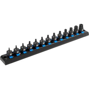 toolant 3/8"drive impact torx bit socket set 13PCS,Hex Drive,TT10-TT70, S2 Steel Air Drive Torx Socket set,Impact GradeAnti-Roll Design