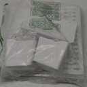 AKTOP Peg Board Wall Organizer 4-Pack 12"x12" White Pegboard Combination Kit with 13 Accessories for Wall, Plastic Peg Board Panels for Home, Office, Garage Tool Storage & Craft Room White