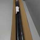 ALLZONE Tension Curtain Rod for Window, 83-123 Inches, Heavy Duty Curtain Rods No Drilling, Non-Slip Bathroom Shower Tension Rod, Renter Friendly, Adjustable, Spring Loaded, Extra Long, Black