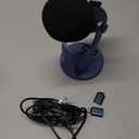 ZealSound Podcast Microphone for PC, Noise Cancellation USB Mic with Gain, Volume Adjustment & Mute Button, Monitoring & Echo, for YouTube, TikTok, Podcasting, Streaming, iPhone, iPad, Android(Blue)