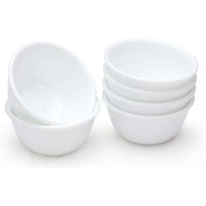 Corelle ES Winter Frost White Glass Microwave Katori 6 Pcs Set Combo Gift Item