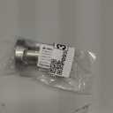 Angle Simple Kitchen Sink Sprayer Replacement, Male Thread Type G 1/2 or 13/16 Inch, NSF/ANSI/CAN 61 & 372 Testing, Faucet Head Attachment, Stream and Spray Mode, Brushed Nickel