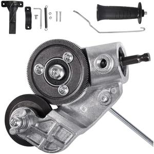 Zlbosu Sheet Metal Shear - Efficient Drill Attachment for Cutting Flat Metal Sheets, High-Speed Metal Cutter for Iron, Copper, Aluminum, and Steel up to 20-30 GA, Compatible with Cordless Drills