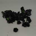 BBTO 21 Pcs Flower Hair Clip Rose Hair Clips Barrettes for Women Flower Accessories Boho Bride Claw Clip Hairpin Brooch Pin Headpiece for Wedding (Black)