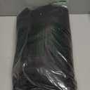 NICETOWN Blackout Curtains 45 Inches Long Kitchen Drapes, Black Solid Thermal Insulated Grommet Blackout Drapery Panels for Window (2 Panels, 42 Inch Wide by 45 Inch Long, Black)