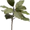 22'' Realistic Southern Magnolia Branches, Real Touch Leaves, Artificial Magnolia Picks for Home Dcor, Set of 3