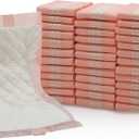 Extra Large Super-Absorbent Contoured Hospital Style Pad Liners [Pack of 40] 7" Wide X 14" Long - Maternity Pads for Heavier Post Birth Protection - Incontinence Liners 7x14 inches