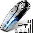 Handheld Vacuum Cordless Rechargeable Portable Car Vacuum, 7500Pa Powerful Suction Mini Hand Held Vacuum, 670ML Cup Lightweight Small Vacuum Cleaner for Car/Office/Home, Pet Hair (Black)