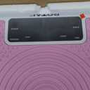 Shake Plate Vibration Exercise Machine for Lymphatic Drainage Massager & Weight Loss, 400 lbs Capacity Whole Body Vibrating Plate Workout for Women and Men (Baby Pink)