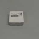 Dreyoo Round Metal Doorbell Push Button, Black Wired Lighted Up LED Doorbell Button Replacement Solid Iron Door Bell for Home Universal Garage Door Opener Switch(Warm White)