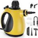 Pressurized Handheld Steam Cleaner with 380ML Large Water Tank, 230F Multi-Surface Steamer for Home, Car, Tile, Grout, Windows, Upholstery - Chemical-Free & Portable