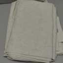 H.VERSAILTEX Polyester Blackout Curtains 96 Inches Long, 100% Absolutely Blackout Elegant Curtains for Bedroom, Thermal Insulated Linen Drapes Grommet Curtains with White Liner, 2 Panels, Natural