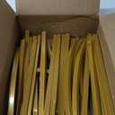 Wokceer Wedding Arch Backdrop Stand 7.2FT, 6FT Gold Metal Arch Stand Set of 2 for Birthday Party Wedding Ceremony Baby Shower Graduation Decoration
