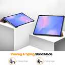 2 x Lightweight Trifold Smart Case for Samsung Galaxy Tab S10 FE+/ S10 FE Plus 2025 13.1 Inch, Auto Wake/Sleep Cover with Stand Flower