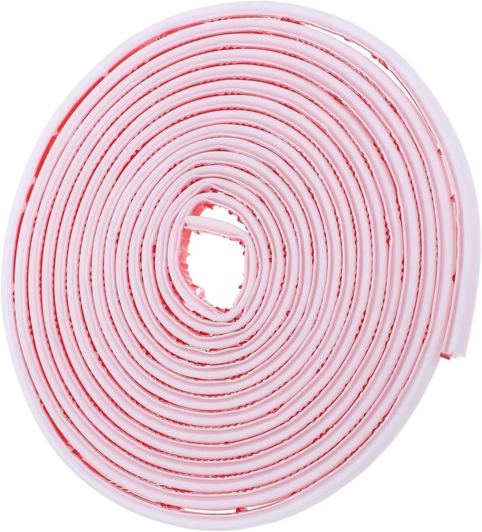 Self-Adhesive Door and Window Gap Sealing Strip White Weatherproof Strip for Home and Car Insulation Windproof Soundproof Draft Blocker