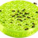 DECOHS Bee Watering Station, Butterfly Bee Feeder and Waterer, Bees Bath Feeding Bowl for Garden Yard Outdoor Decor Beekeeping Supplies