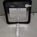 MIRRORVANA Fogless Shower Mirror for Shaving with Upgraded Suction, Anti Fog Shatterproof Surface and 360 Swivel, 1X Magnifying, 6.3 x 6.3 Inch (Black)