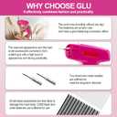 Stitch GunStitch Gun for ClothesStitch Gun with Micro NeedleStithcy Clothing with HandheldIncludes 2 All-Steel Needles1 Scissor1500 Black & 1500 White Micro FastenersEasy to Play or Use (2800)