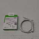 Belkin BoostCharge Nylon Braided USB C to Lightning Cable 6.6ft/2M - MFi Certified 18W Power Delivery iPhone Charger Cord - Apple Charger USB C Cable - Fast Charging for iPhone 14, iPhone 13 - White