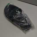 Cozy Men's Open Toe House Slippers Memory Foam,Comfy Slip On Indoor Slipper for Men Breathable, Non-Slip Soft Bedroom Home (13-14, Black)