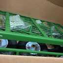 VEVOR 680 Lbs Steel Garden Cart on Wheels, Heavy Duty Garden Wagon Cart Pullable, Metal Outdoor Utility Yard Wagon Carts with 10" Tires, Mesh Removable Sides and 180Rotating Handle