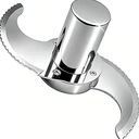 27055 Leakproof Blade for Robot Coupe Food Processor, Serrated Edge | Compatible with R2, R2A, R2B, R2N, R2U, R201, R211, Modular, Resists Cracking & Chipping & Grease, Sharp, Effortless Clean