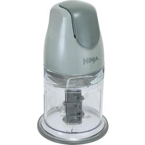 Ninja QB900B Master Prep Food Processor Blender with 48 oz Pitcher & 16 oz Chopping Bowl, Perfect for Frozen Blending & Chopping, 400 Watts, Dishwasher Safe, Countertop, Grey (Gray)