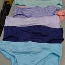 Hanes Girls' Underwear Hipsters, 7-pack, Pure Comfort Microfiber Hipster Panties for Girls, Assorted (14, Aqua/Purple/Coral/Blue)