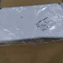 Magnetic Dry Erase White Board - 46 x 33 Inch Whiteboard for Wall - 4 x 3 Large Wall-Mounted Board with Silver Aluminum Frame, 1 Magnetic Eraser, 2 Pens, 1 Detachable Marker Tray, 6 Magnets