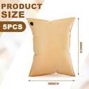 5 Pack 36" x 48" Dunnage Airbags Inflatable Reusable Polypropylene Fill Trucks and Intermodal Shipments Eliminating Empty Spaces Prevent Cargo Movement for Container Loading