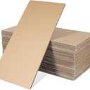 50pcs Corrugated Cardboard Sheets 20x40cm for Crafting
Brown Khaki Corrugated Paper Pads, Protective Packing Inserts, Easy Fold Reusable Board for Packaging