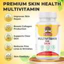Racine DARBRE Multivitamin Skin Supplement Hyaluronic Acid, Vitamin C, Selenium, Biotin, Zinc & Proline Collagen, Hydration & Beauty Support 90 Capsules