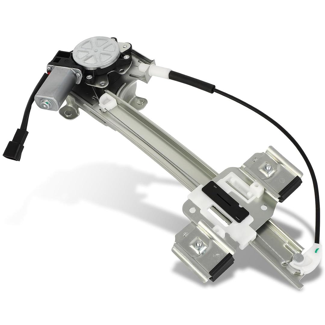 SCITOO Rear Passenger Side Power Window Regulator with Motor Assembly Direct Replacement Power Window Regulator 2000-2005 for Buick Lesabre (OE 741-812)