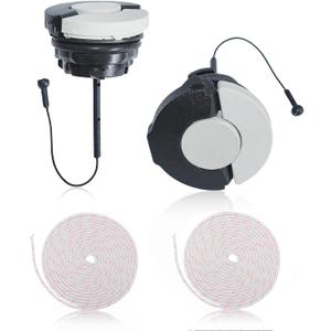 Gas Fuel Caps Kit for Stihl FS90 FS90R FS100 FS100RX FS110 FS110R FS130R KM90R KM110R HL90 HT101 4-Mix Weed Trimmer Weedwacker, Fits Stihl BR550 BR600 BR500 Leaf Blower Gas Cap 0000 350 0563