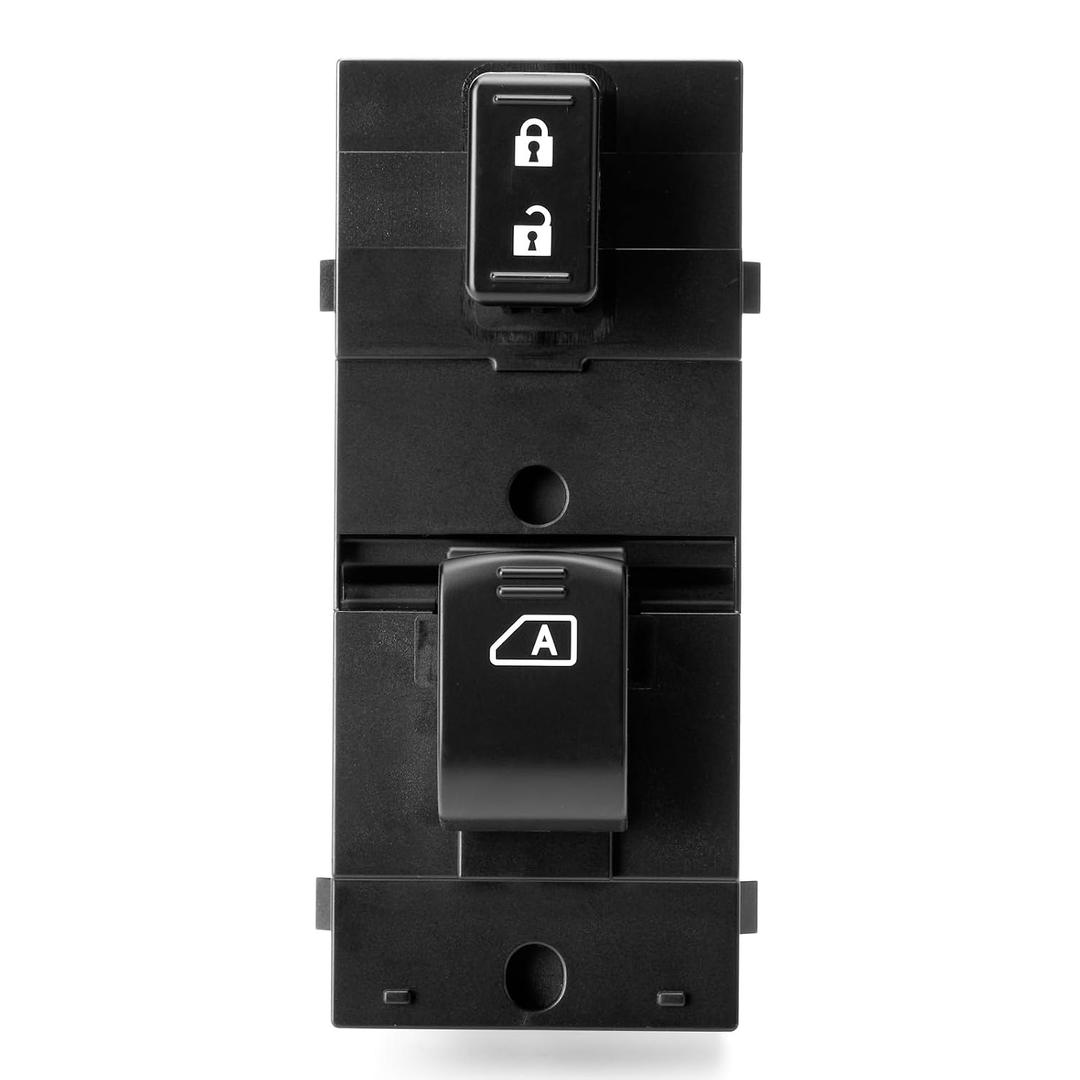 Front Right Passenger Side Window Switch for 2007 2008 2009 2010 2011 2012 2013 Nissa Altima Door Lock Switch Control Button 25411-JA02A 1S12973 DWS377 660121