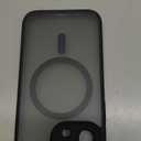 TOCOL for iPhone 13 Pro Case, Full Camera Protection, Compatible with Magsafe, Drop Protection, Translucent Magnetic Matte Phone Case for iPhone 13 Pro 6.1 inch (Black)