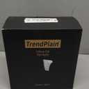 TrendPlain 16oz/470ml Glass Olive Oil Sprayer for Cooking  2 in 1 Olive Oil Dispenser Bottle for Kitchen Gadgets and Air Fryer Accessories, Salad, BBQ - Black & Green