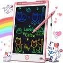 Hockvill LCD Writing Tablet for Kids 8.8 Inch, Toys for Girls Boys Drawing Pad for 3 4 5 6 7 Year Old Kids Toys, Children Christmas Birthday Gift for Kids Toddler Doodle Board Travel Essentials