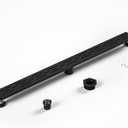 Linear Shower Drain 36" Matte Black 304 Stainless Steel | with Drain Grate| Fast Drainage | Stainless Floor Drain Grate | Hair Strainer | Drain Key | The Upgrade for Your Bathroom