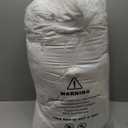 L LOVSOUL Down Alternative Oversized King Comforter, 120x98Inches, Polyester, White, All Season, Box Stitching Design, Corner Tabs