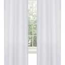 Deconovo Blackout Grommet Curtains  Thermal Insulated, Noise-Reducing, Sustainable & Easy-Care Drapes for Bedroom, Living Room & Office  Oeko-TEX Certified, Star White, 42W x 84L Inch (Set of 2)